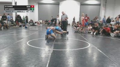 148 lbs Rr Rnd 6 - CJ Caines, Mat Assassins Gold - BHSE vs Jett Kimmel, Misdirection MC - BHSE