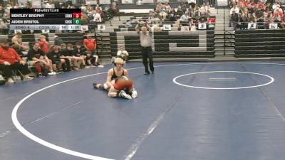 106 lbs Round 1 (16 Team) - Bentley Brophy, Sonoraville vs Aiden Bristol, Cook