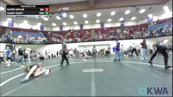 70-75 lbs Rr Rnd 2 - Alicen Quillin, Chickasha Youth Wrestling vs Lakely Kraft, Bridge Creek Youth Wrestling