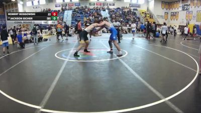 190 lbs Cons. Round 3 - Jackson Eicher, Sunbear Wrestling Club vs Robert Bossowski, Jesuit