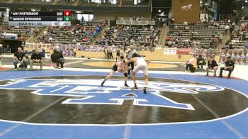 126 lbs Cons. Round 2 - Aeson Springer, Oldham County vs Jah Patterson, Daviess County