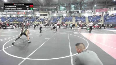 113 lbs Quarterfinal - Tristan Davis, Nwtc vs Aaron Quiroz Garcia, Jefferson Wrestling Club