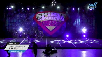 Tumble Cheer Fuzion - Electric [2024 L1.1 Mini - PREP Day 1] 2024 Spirit Sports Kansas City Nationals