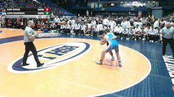 215 lbs Finals (8 Team) - Sam Swais, Lombard (Montini) vs Luke Boersma, Aurora (Marmion Academy)