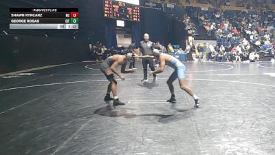 141 lbs Consi Of 16 #1 - Shawn Ryncarz, Morgan State vs George Rosas, The Citadel