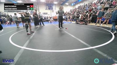 96 lbs Quarterfinal - Bentyn Snead, Barnsdall Youth Wrestling vs Tracker Smith, Salina Wrestling Club