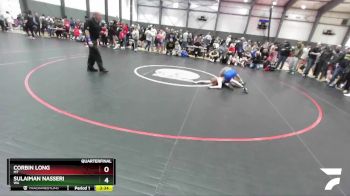 113 lbs Quarterfinal - Corbin Long, MT vs Sulaiman Nasseri, WA