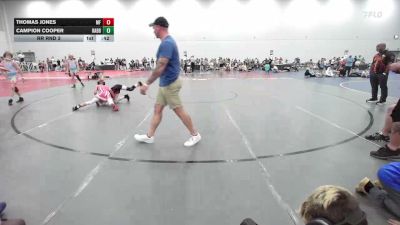 80 lbs Rr Rnd 3 - Thomas Jones, MF Purge Elite - EL vs Campion Cooper, Rabbit Wrestling Club - EL