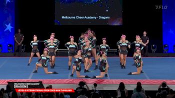 Melbourne Cheer Academy - Dragons (Australia) [2025 L6 International Open Coed Non Tumbling Semis] 2025 The Cheerleading Worlds
