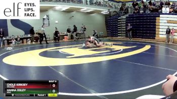 100 lbs. Champ. Round 1 - Chole Kirksey, Willard vs Hanna Egley, Nixa