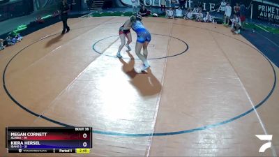 110 lbs Placement Matches (16 Team) - Megan Cornett, Alaska vs Kiera Hersel, Idaho 2