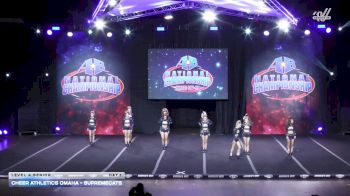 Cheer Athletics Omaha - SupremeCAts [2025 L4 Senior Day 1] 2025 America's Best Grand Nationals
