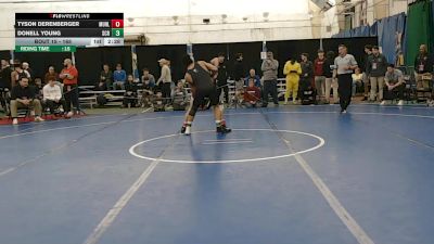 165 lbs Champ. Round 1 - Donell Young, Scranton vs Tyson Derenberger, Muhlenberg
