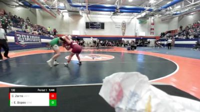 130 lbs Cons. Round 4 - Emily Bopes, Geneseo vs Claire Zorns, Tolono