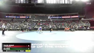 106 lbs Quarterfinal - Talon Jessup, Columbus East vs Eli Ogle, Brownsburg