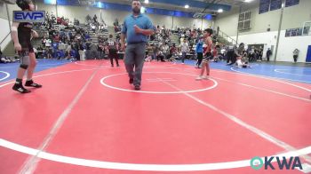 110 lbs Rr Rnd 5 - Rafael Colon-olguin, Gentry Youth Wrestling vs Jaxon Wilkey, Jenks Trojan Wrestling Club