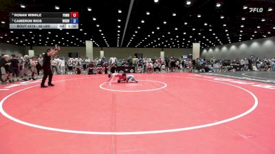 88 lbs Semis - Ronan Winkle, Position Wrestling vs Cameron Rios, Westmoore High School Wrestling
