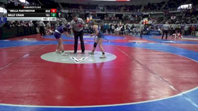 1-5A 145 Quarterfinal - Bella Partington, Arab vs Milly Crain, Tallassee