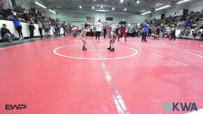 35 lbs Rr Rnd 4 - Chet Clay, Skiatook Youth Wrestling vs William Lunsford, Salina Wrestling Club