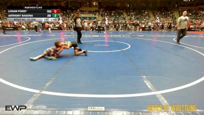 70 lbs Round Of 16 - Logan Forst, Predator Wrestling vs Anthony Ragona, JRW Jake Reicin Wrestling