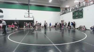 110 lbs Quarterfinal - Aubrey Johnson, Beatrice High School Girls vs Molly Graham, Bentonville High School