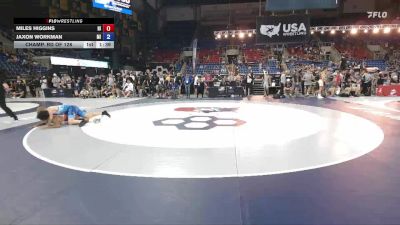 144 lbs Champ. Rd Of 128 - Miles Higgins, HI vs Jaxon Workman, MI