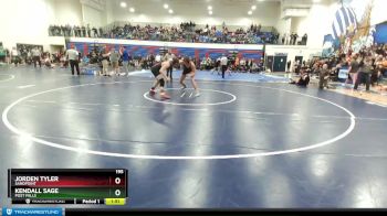 195 lbs Semifinal - Kendall Sage, Post Falls vs Jorden Tyler, Sandpoint