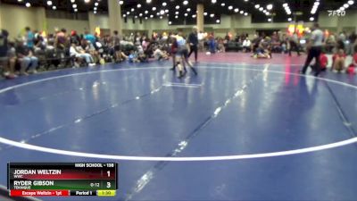 138 lbs Semifinal - Jordan Weltzin, WWC vs Ryder Gibson, Teknique