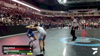 5A 121 lbs Quarterfinal - Noah Gurule, Los Lunas vs Damian Rodriguez, Capital