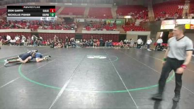 175 lbs Round 2 - Quarters & 1st Wb (16 Team) - Nicholas Fisher, Conroe Woodlands College Park vs Zion Garth, Houston Clear Lake