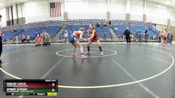 115 lbs 5th Place Match - Shelby Coyle, Amped Wrestling Club vs Ember Zupanc, CrassTrained: Weigh In Club