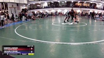 180A Champ. Round 2 - Shenita Lawson, North Central College vs Mickaela Keane, Northern Michigan University