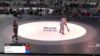 220 lbs Cons 32 #2 - Gavin Rich, Oklahoma vs Jacob Ruacho, California