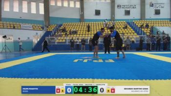 FELIPE PAGOTTO vs EDUARDO MARTINS GAMA 2026 FPJJ Campeonato Paulista Sem Kimono