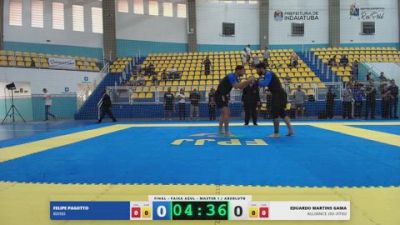 FELIPE PAGOTTO vs EDUARDO MARTINS GAMA 2026 FPJJ Campeonato Paulista Sem Kimono