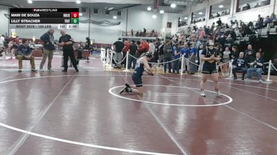 138 lbs Consolation - Mari De Souza, Rockland vs Lilly Stracher, Triton