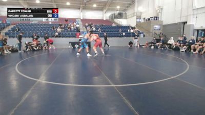 285 lbs Garrett Cowan, North Dakota vs Vincent Agbalog, California Silver