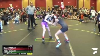 64 lbs Round 2 (6 Team) - Ella Hardman, MYWAY Metro vs Riley Szawara, Team NBWC