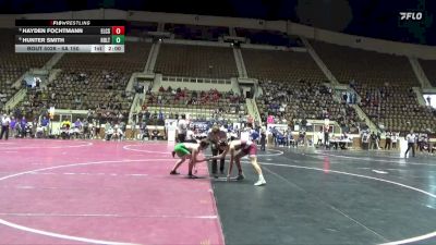 5A 150 lbs Quarterfinal - Hayden Fochtmann, Elmore County School vs Hunter Smith, Holtville