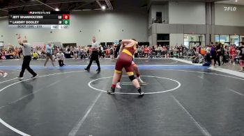 215 lbs Champ. Round 1 - Jett Shanholtzer, Girard Matside vs Landry Dooley, Jeff West