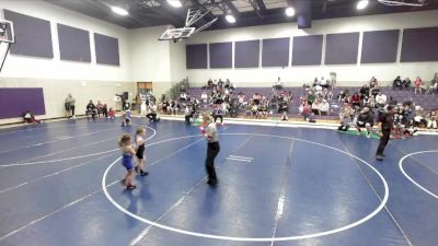 58-60 lbs Round 2 - Sage Waddoups, Box Elder Stingers vs Greta Opheikens, Fremont Wrestling Club