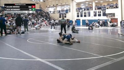 121 lbs Consi Of 16 #1 - Leland Mendez, Grassfield vs Jack McInerney, Council Rock North