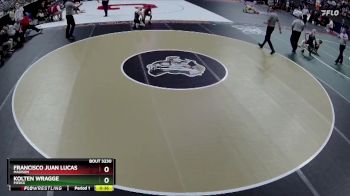 Cons. Round 2 - Francisco Juan Lucas, Madison vs Kolten Wragge, Pierce