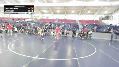 42 lbs Semifinal - Raxtin Turner, Stallions Wrestling Club vs Leo Wilson, Northside Wrestling Club