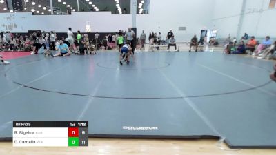 64 lbs Rr Rnd 5 - Ryker Bigelow, KIDS vs Dominic Cardella, NY Hammers