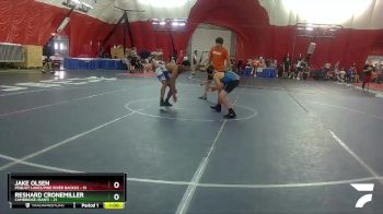 144-144 A Round 1 - Jake Olsen, Pequot Lakes/Pine River Backus vs Reshard Cronemiller, Cambridge-Isanti