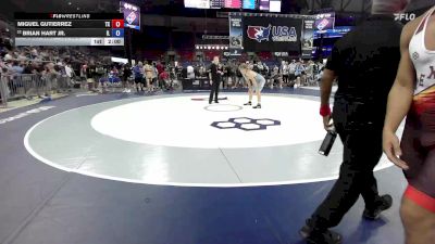 150 lbs Champ. Rd Of 128 - Miguel Gutierrez, TX vs Brian Hart Jr., IL