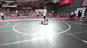 54 lbs Cons. Round 2 - Jonah Survis, Kewaskum Indians Wrestling Club vs Gavin Montroy, Crass Trained