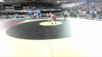 Boys 1B/2B 175 3rd Place Match - Simon Jones, Kittitas vs Dorien Cano, Rainier