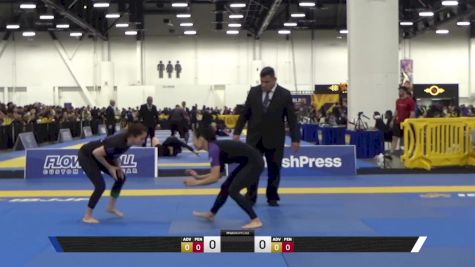 REBECCAH LEAL vs ALICE C FONTANOS 2025 World IBJJF Jiu-Jitsu No-Gi Championship